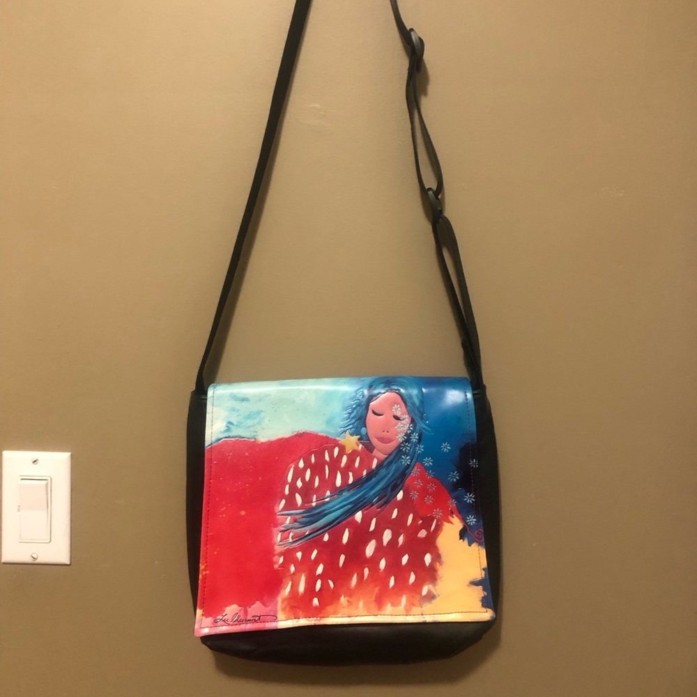 Lee Claremont Shagwear crossbody bag